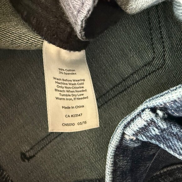 Talbots Womens Slim Ankle Jeans Size 6 Flawless Five-Pocket Design Dark Wash Den - Picture 3 of 8